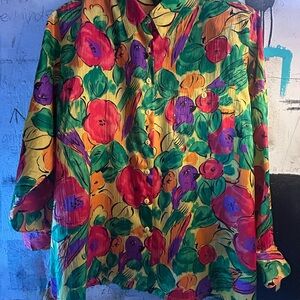 Vibrant Multicolor Men's Shirt